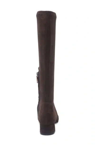 Gentle Souls Women's Gallway Pointy Toe Stretch Tall Boots In Brown