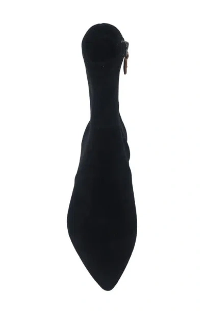 Gentle Souls Women's Gallway Pointy Toe Suede Booties In Black