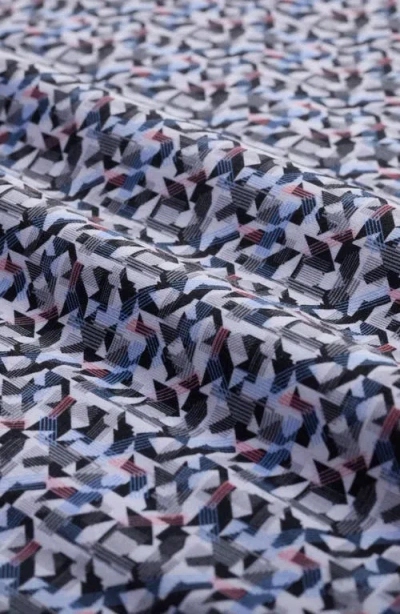Bugatchi James Ooohcotton® Geo Print Button-up Shirt In Multi