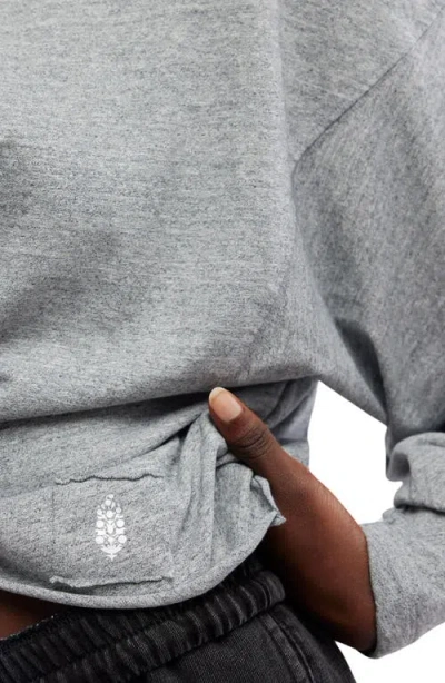 Free People Fp Movement Inspire Pullover In Gray