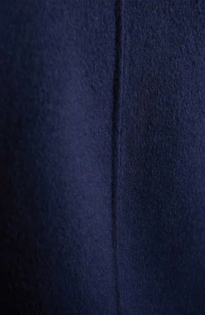 Bugatchi Brushed Wool Blend Bomber Jacket In Blue