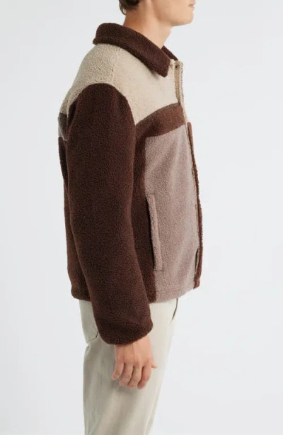 Ugg (r) Lachlan Fluff Shirt Jacket In Brown