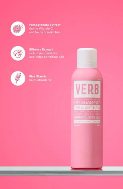 Verb Refresh Dry Shampoo For Light Hair In Transparent