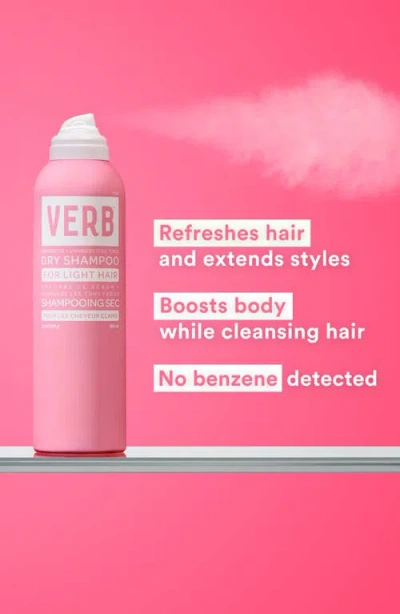 Verb Refresh Dry Shampoo For Light Hair In Transparent