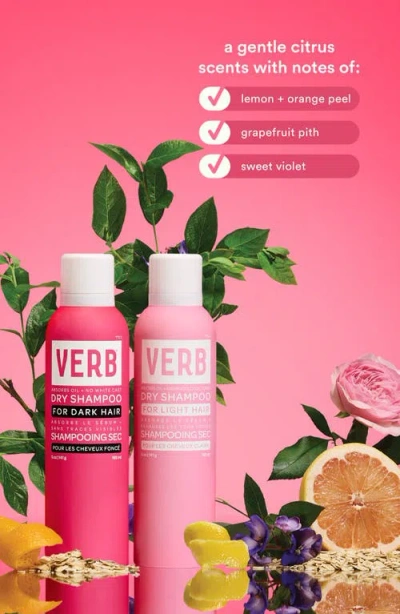 Verb Refresh Dry Shampoo For Light Hair In Transparent