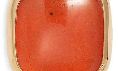 Soko Umbo Square Charm In Gold