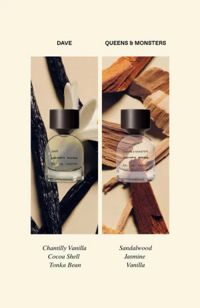 Henry Rose The Playdate: Warm Fragrance Set $90 Value In Transparent