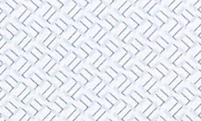 7 Diamonds Pesaro Geo Print Wrinkle Resistant Performance Button-up Shirt In Blue