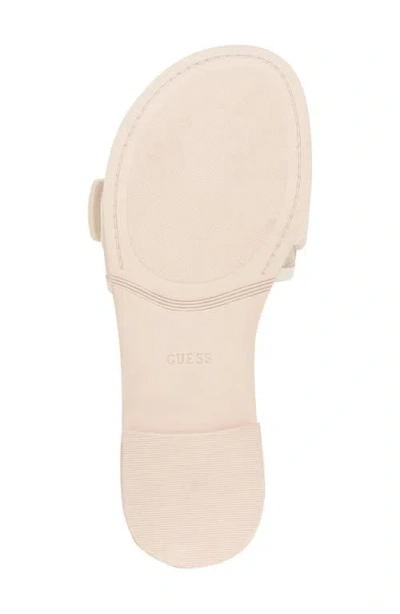 Guess Women's Elyze Quattro G Slip-on Slide Flat Sandals In Animal Print