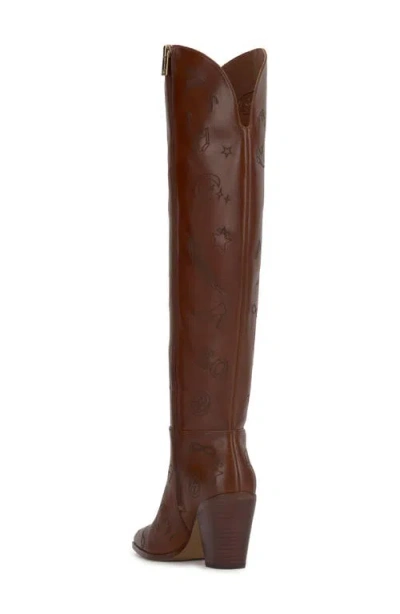 Jessica Simpson Women's Ravyn Stacked Heel Boots In Animal Print