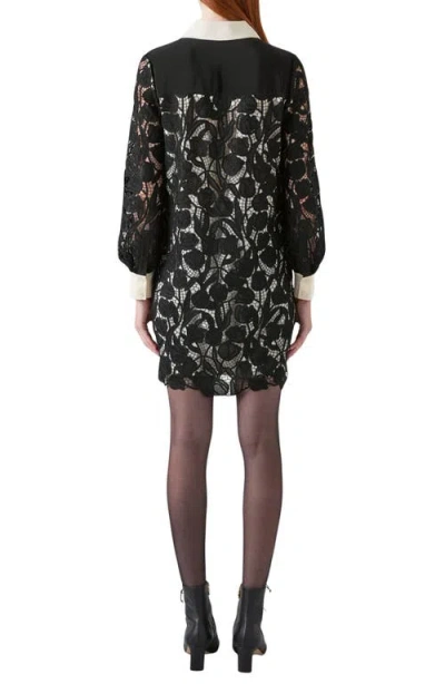 Lk Bennett Yvette Lace Shirtdress In Multi