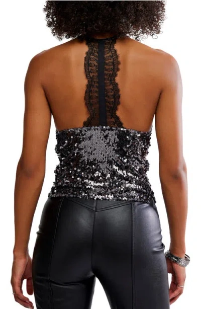 Free People Take Me Away Cami In Black