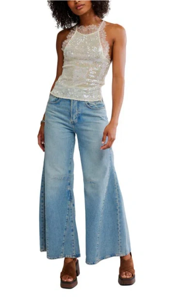 Free People Take Me Away Cami In Gray