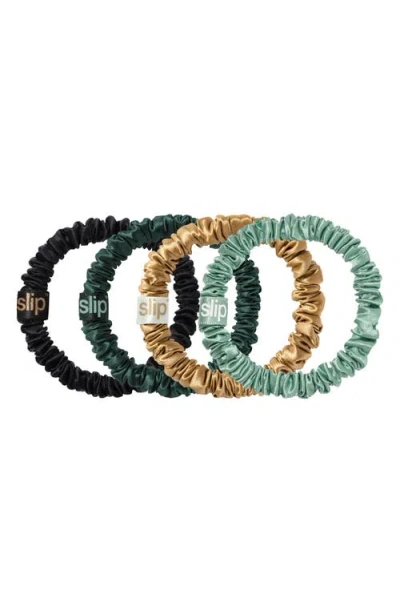 Slip Pure Silk Skinny Scrunchie Ornament (limited Edition) In Multi