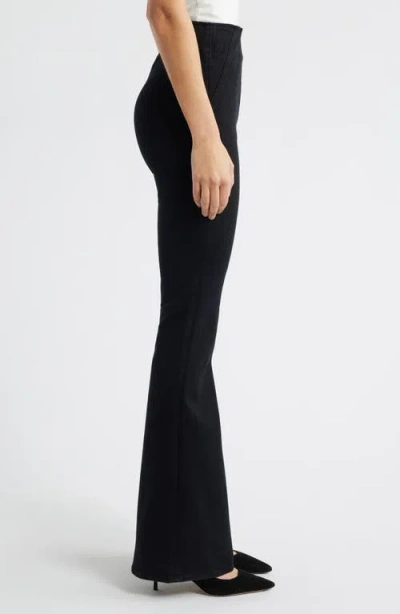 Veronica Beard Carson Off-duty Kick-flare Jean In Onix In Black