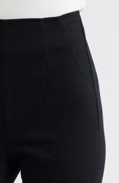 Veronica Beard Carson Off-duty Kick-flare Jean In Onix In Black