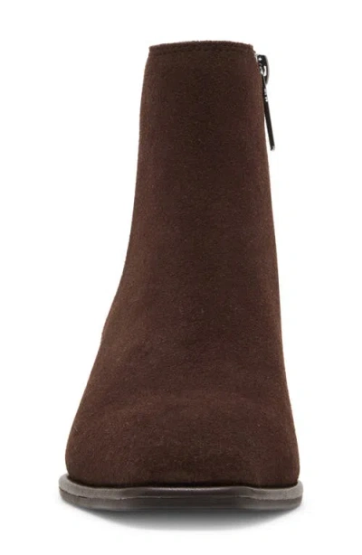 Blondo Mckinzie Waterproof Block Heel Chelsea Boot In Brown