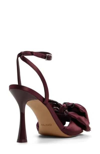 Aldo Tinsel In Bordo In Burgundy