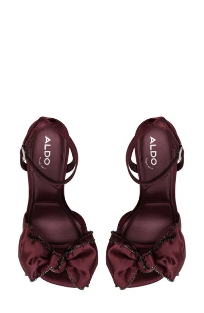 Aldo Tinsel In Bordo In Burgundy