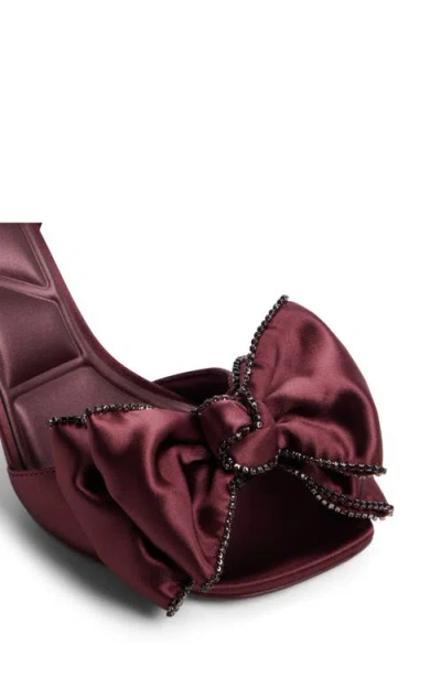Aldo Tinsel In Bordo In Burgundy