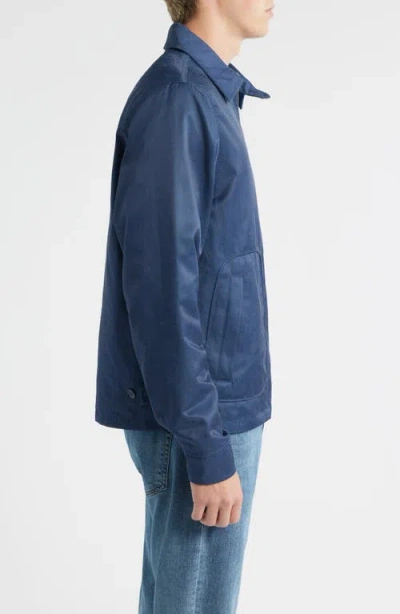 Schott Nyc Reversible 'mac' Jacket In Blue