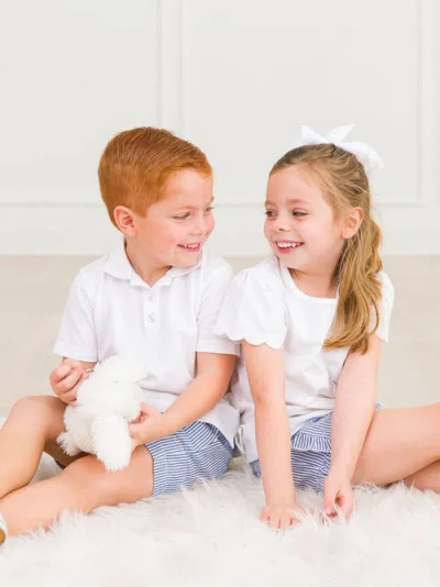 Ruggedbutts Boys Pull-on Shorts In Blue