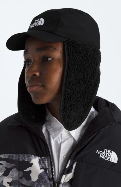 The North Face Kids' Shasta Trapper Cap In Black