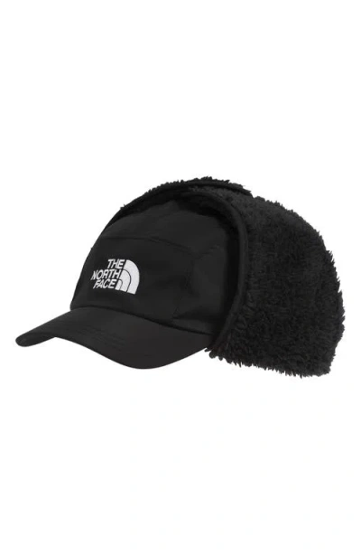 The North Face Kids' Shasta Trapper Cap In Black