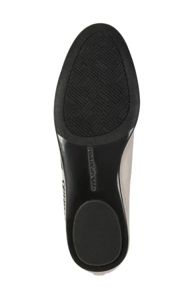 Karl Lagerfeld Women's Vaneda Ikonic Flats In White