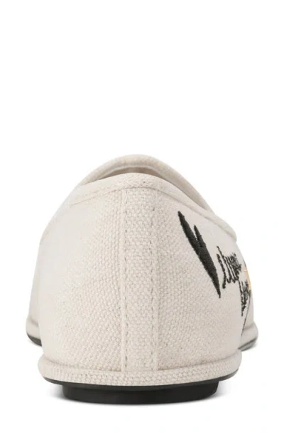 Karl Lagerfeld Women's Vaneda Ikonic Flats In White