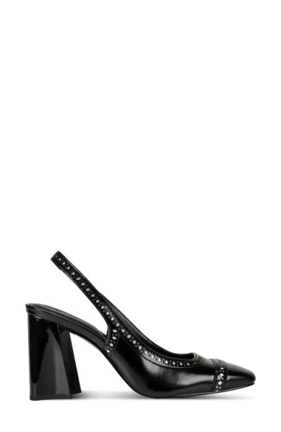 Karl Lagerfeld Women's Siofra Square Toe Heels In Black