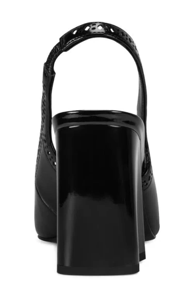 Karl Lagerfeld Women's Siofra Square Toe Heels In Black