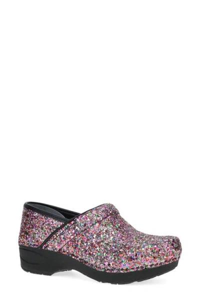 Dansko Xp 2.0 Glitter Clog In Multi
