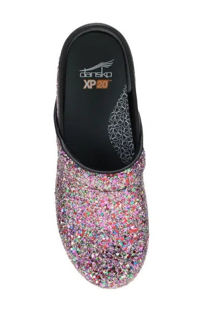 Dansko Xp 2.0 Glitter Clog In Multi