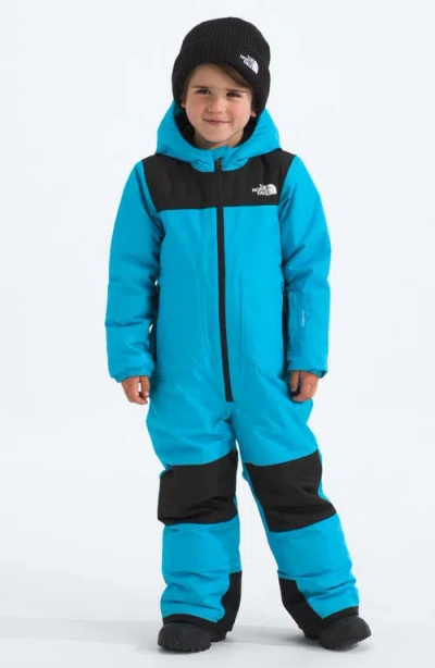 The North Face Kids' Freedom Waterproof Snowsuit In Blue