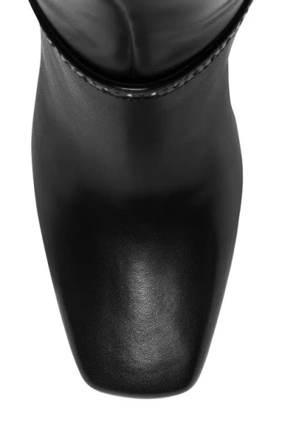 Karl Lagerfeld Paris Shreya Sculpted Block Heel Knee High Boot In Multi