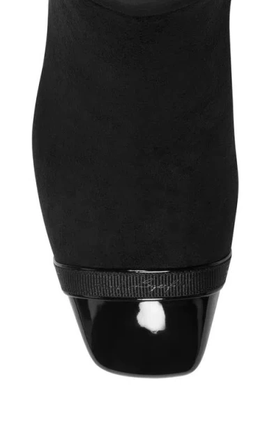 Karl Lagerfeld Women's Shivon 45mm Cap Toe Tall Boots In Black