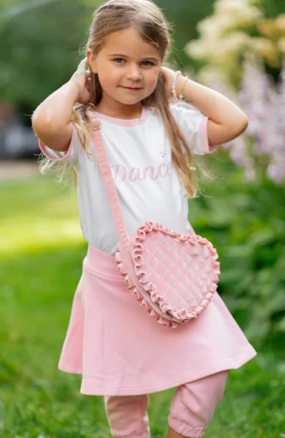 Bits & Bows Dance T-shirt In White