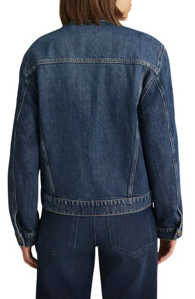 Mavi Jeans Ruby Denim Trucker Jacket In Blue