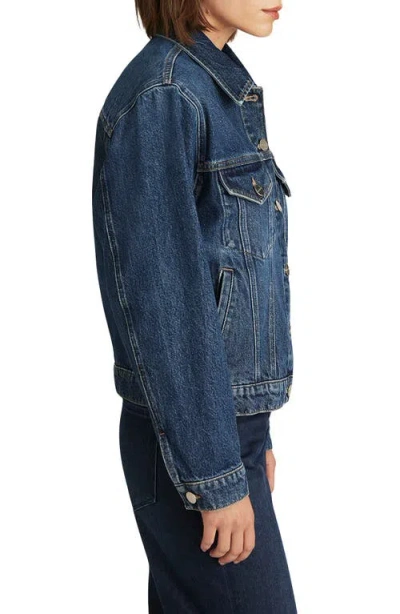 Mavi Jeans Ruby Denim Trucker Jacket In Blue