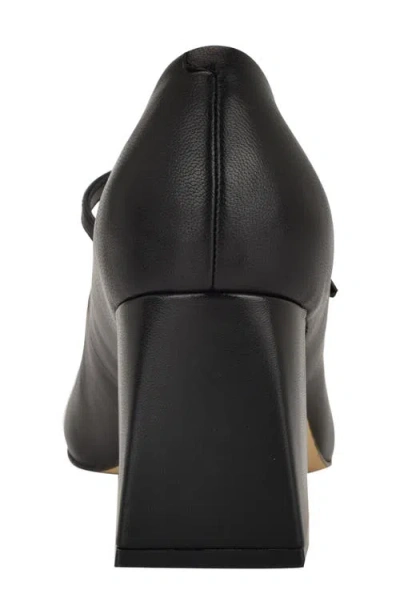 Calvin Klein Women's Naprina Block Heel Mary Jane Pumps In Black