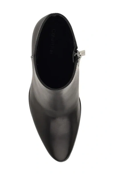 Calvin Klein Women's Dezzi High Block Heel Booties In Black