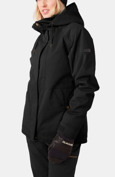 Roxy Women's Billie 3-way Adjustable Hooded Insulated Snow Jacket In Black