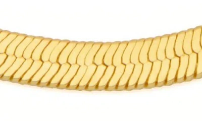 St. Moran Herringbone Chain Necklace In Gold