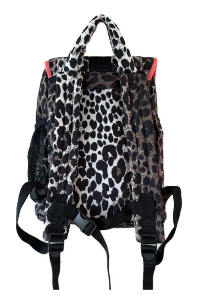 Wildride Kid Sized Recycled Materials Backpack In Brown