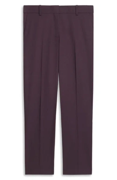 Theory Treeca 2 Crop Suit Pants In Brown