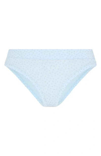 Savage X Fenty Essentials Cotton Blend Cheeky Briefs In White
