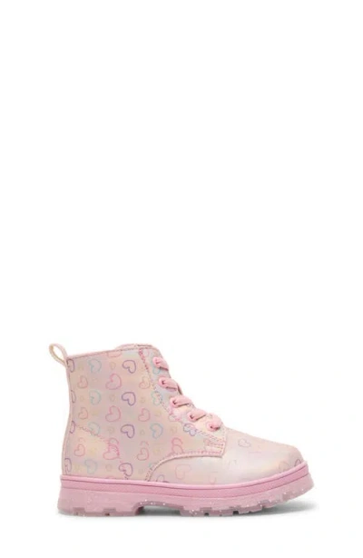 Steve Madden Kids' Tzeta Lace-up Bootie In Multi