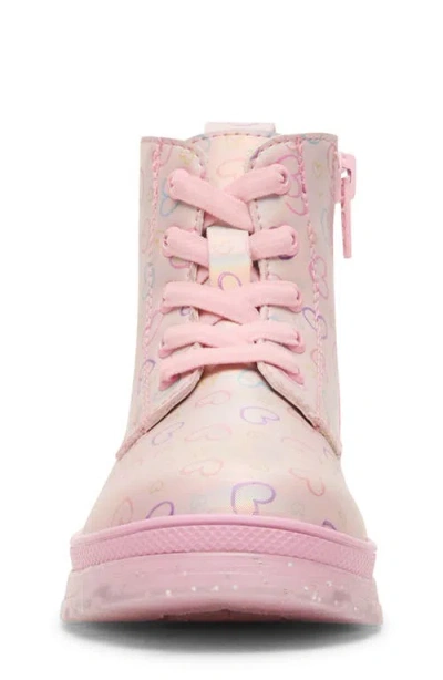 Steve Madden Kids' Tzeta Lace-up Bootie In Multi