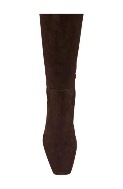 Steve Madden Women's Dantelle Square-toe Knee High Boots In Brown